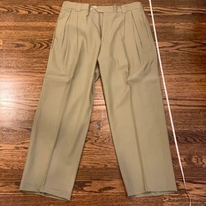 Ungaro men pleated wool pant